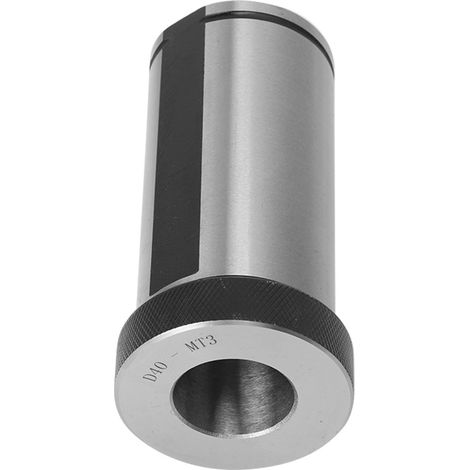 Porte-adaptateur de réduction pour foret MT3 à cône Morse D40 en acier 40CrMo pour tours et fraiseuses (1/5)