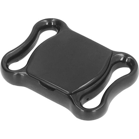 Wasserdichtes GPS-Halsband für Haustiere, kabelloser Bluetooth-Tracker für Hunde und Katzen, Haustier-Locator (mit eingebautem Akku), Schwarz (1/5)
