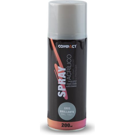 Vernice spray acrilica grigia lucida 200ml