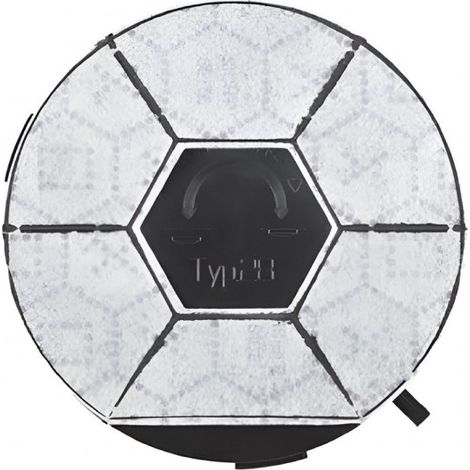 Wpro - filtre a carbone type 28 / dkf606 (ø240 x 32 mm) - (1/3)