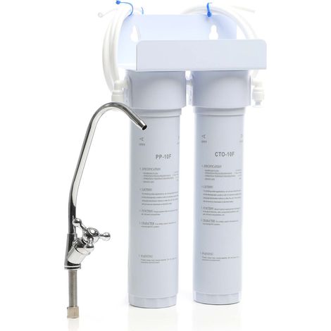 Naturewater NW-2-PPCTO Sedimentos PP y bloque de carbón activado para debajo del fregadero