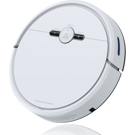 Robot aspirador inteligente para el hogar, con recarga automática, ideal para limpieza y oficina, regalo (blanco)