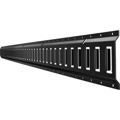 Rails de fixation E-Track, pack de 4, support de charges lourdes, BLANC (1/2)