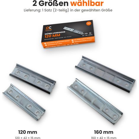 Edelstahl Möbelverbinder Couchverbinder Möbel (1/5)