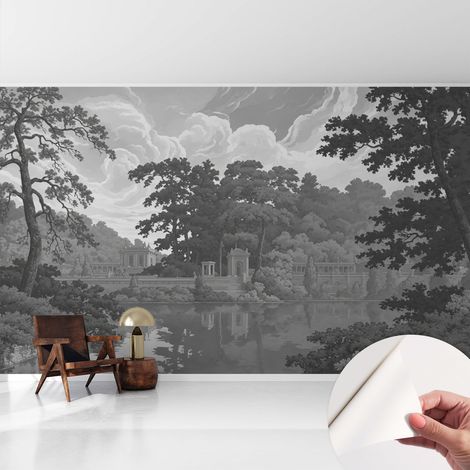 Fototapete Selbstklebend - Büro Wandgestaltung - Wanddekoration Wohnzimmer Naturlandschaft 416x254 cm (1/5)