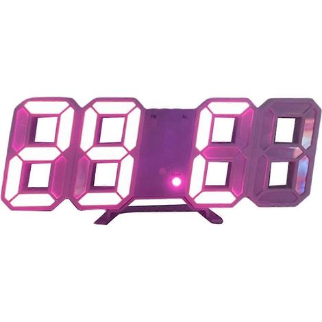 3D-Digitalwecker, LED-Wanduhr, Tischwecker A (1/5)