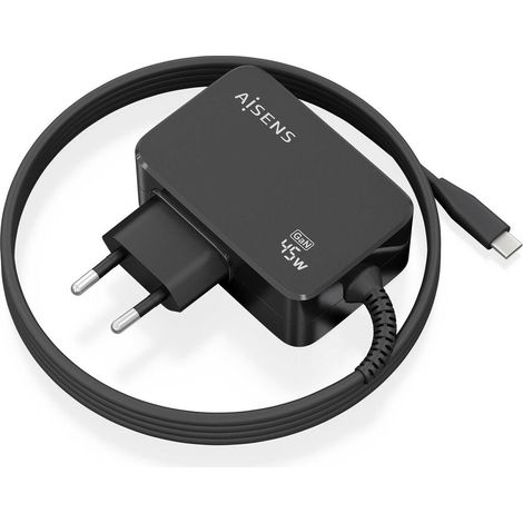 Caricabatterie da Parete Aisens ASCH-1PD45WL032-BK Nero 45 W (1 Unità) (1/4)