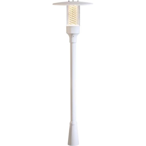 Konstsmide Nova Lampadaire extérieur classique blanc mat, IP44 (1/3)