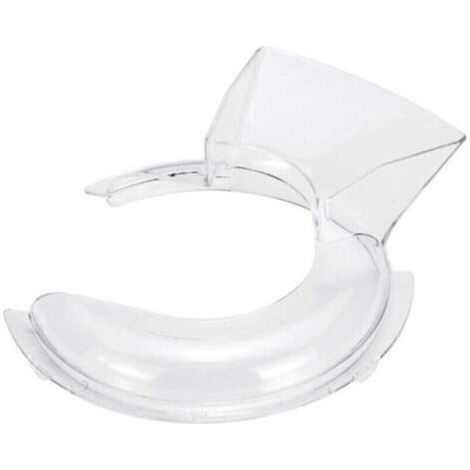Casting Shield for Mixer 4.5/5QT, Transparent Plastic Agitator Cover for Casting Parts and Shield Accessories
