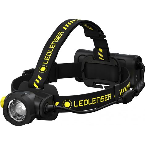 Led-lenser H15R Work Linterna frontal LED negra potente