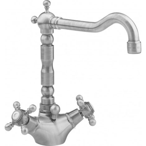 EURORAMA - Monoforo Lavabo Con Piletta A Saltello 11/4" - Serie: Orientens - Colore: Cromato (1/2)