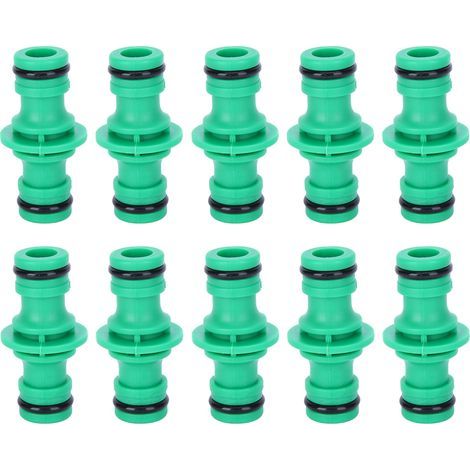 10 pièces connecteur de tuyau d'eau droit connecteurs rapides outil de Joint de tuyau d'eau d'irrigation de jardin (1/5)
