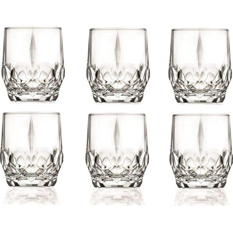 Set de 6 verres en verre transparent Verres de table (1/2)