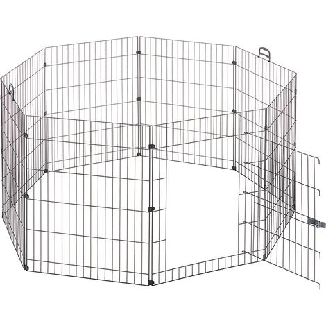 Ferplast FREERUN Enclos pour lapins et cochons d'inde. Variante MEDIUM - Misure: Ø 140 x 76.5 cm - (1/5)