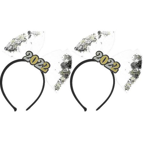 Lot de 2 serre-têtes à nœud papillon