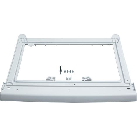 Bosch WTZ20410 Kit di Congiunzione per Lavatrice e Asciugatrice Impilaggio Verticale colore Bianco (1/5)