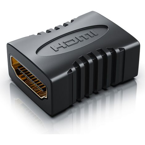 CSL HDMI-Adapter, Full HD - Verlängerung - Kupplung, HDMI-Buchse zu HDMI-Buchse (1/5)