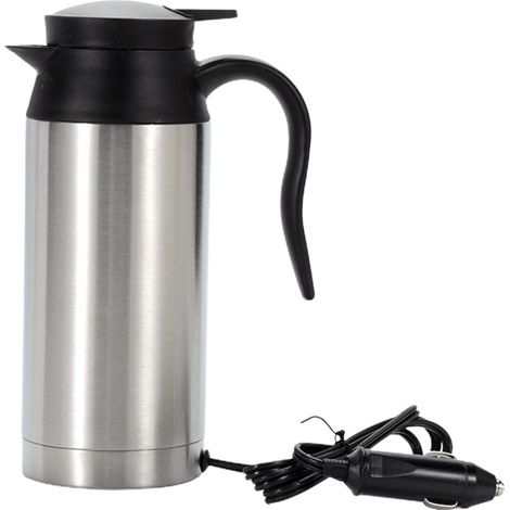 Bouilloire électrique de voyage 12V/24V en acier inoxydable pour voiture (1/5)