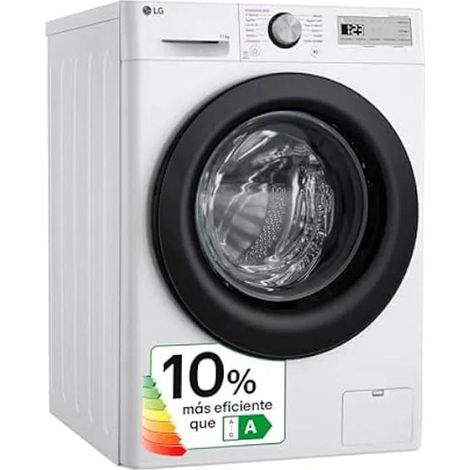 Lavatrice carica frontale LG F4WR5011A6F bianco 11 kg acciaio inox