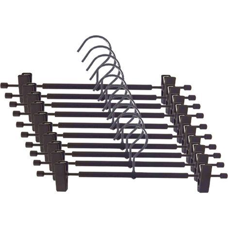 Hosenbügel aus Aluminiumlegierung, verstellbarer Clip, multifunktional, tragbar, rostfrei und farbbeständig, rutschfest (1/5)