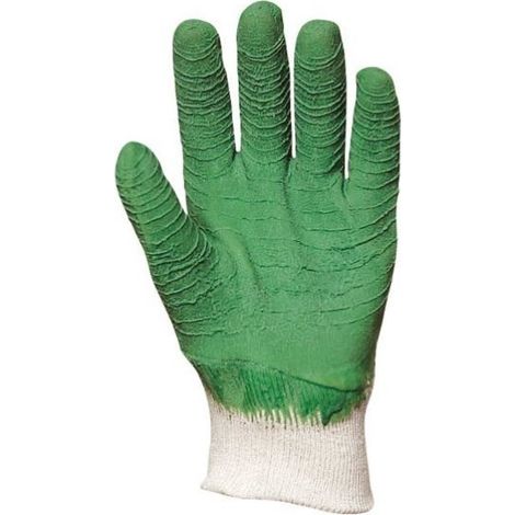 Coverguard EUROTECHNIQUE Arbeitshandschuhe grün/weiß T10