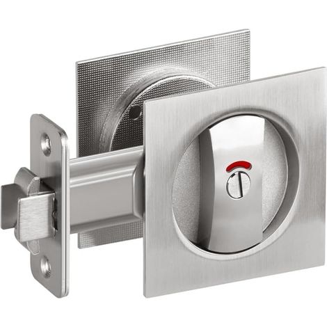 Serrures pour portes coulissantes, serrures à mortaiser carrées et rondes, serrures pour portes coulissantes avec indicateurs de couleur