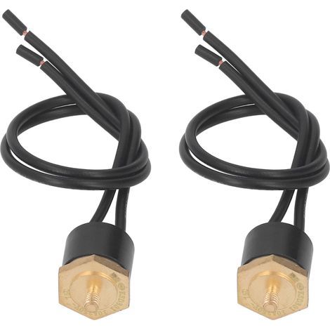 Interrupteur de Thermostat étanche sans arc, 2 pièces, contrôle thermique KSD301 avec fil 250V M4 (1/5)