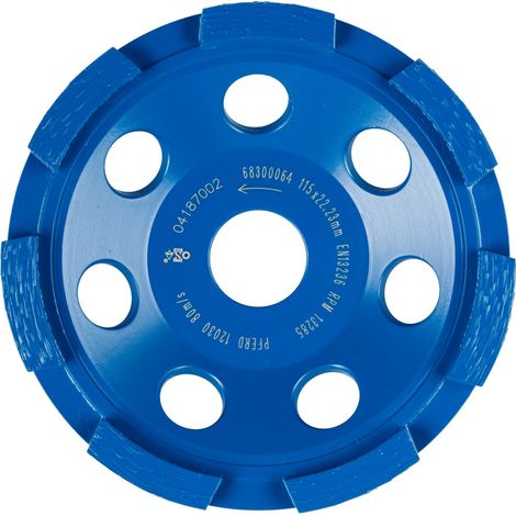 PFERD Diamant-Teller DCW 1R PSF 115x6x22,23 mm zum egalisieren von Beton und Estrich (1/3)