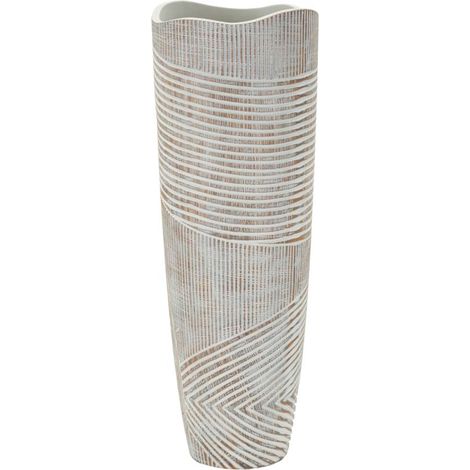 Vaso resina Woody, Ø19x55 cm (1/5)