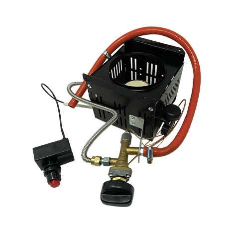 BRUCIATORE STUFA GAS ROUND PATIO DOMUS CM 210