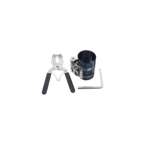 Pinze per fasce elastiche del pistone per auto, compressore per fasce elastiche da 3 pollici (53-175 mm), pinze per la rimozione delle fasce elastiche del pistone per autoveicoli, strumenti per l'inst