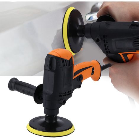 Polisseuse électrique pour véhicules 980 W, polisseuse portable, amortisseur, norme européenne 220 V (1/5)
