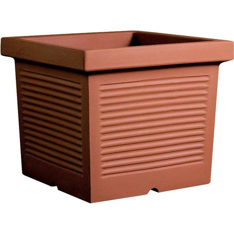 Quadro Resina Millerighe Classico cm. 50 Terracotta
