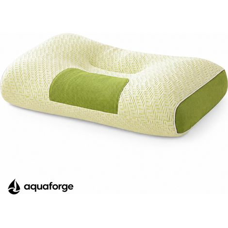 Almofada Cervical Ergonómica Fibra de Bambu Respirável (1/5)