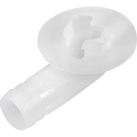 Tubo de drenaje para aire acondicionado, conector en codo, accesorio para unidades mini-split y de ventana, piezas de AC, 18 mm, 1 unidad (1/2)