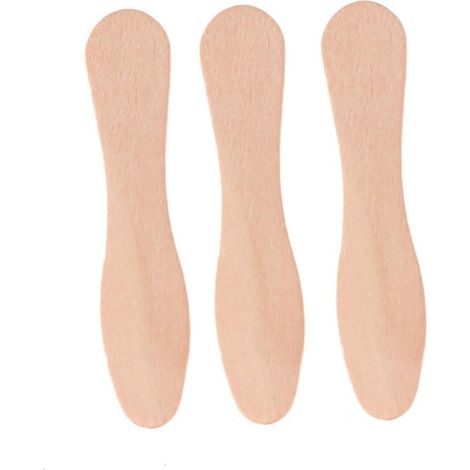 Yardenfun Set mit 200 natürlichen Eiskugelportionierern aus Holz (1/5)
