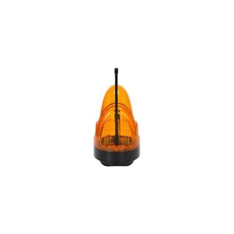 – Luz LED intermitente impermeable de 12V-265V con antena de 433.92MHz – Luz de 360° – Instalación rápida – Protección contra la humedad – Crezuo