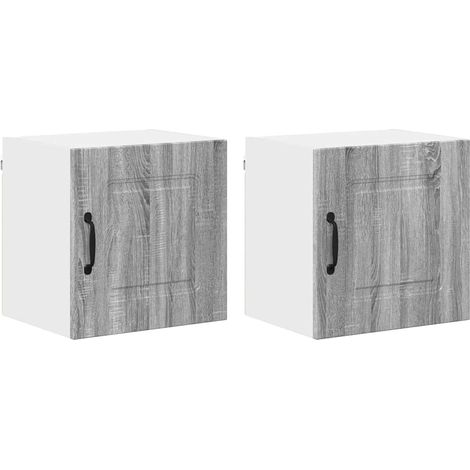Meuble mural de cuisine,Armoire de cuisine 2 pcs Gris Sonoma 40 x 31 x 40 cm CFW85898 (1/5)
