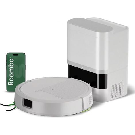 Robot aspirador iRobot Roomba 115 Combo + base Auto Vacio blanco (1/5)