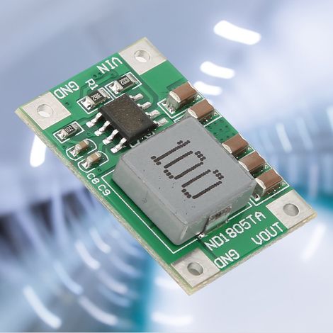 modules abaisseurs 5-18V vers 3/3,3V 3,7/4,2V 5V 6V Convertisseur Buck moteur ND1805TA (5-18V vers 3,3V) (1/5)