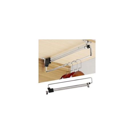 (30 cm)Tringle à vêtements pour armoire, réglable, rétractable, barre extensible, tringle à vêtements, tringle à vêtements télescopique coulissante pour suspendre des vêtements