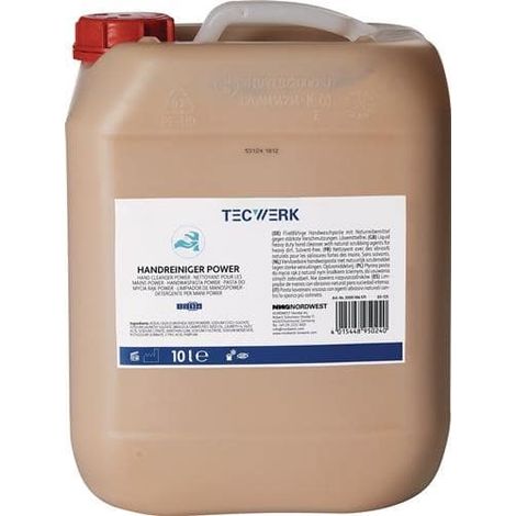 TECWERK Handreiniger Power 10l seifenfrei,lösemittelfrei,parfümiert TECWERK (1/2)