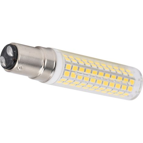 Ampoule LED BA15D type maïs, 1500 lm, 136 LED, dimmable, pour lustre, plafonnier ou applique murale, 220 V, blanc froid (1/5)