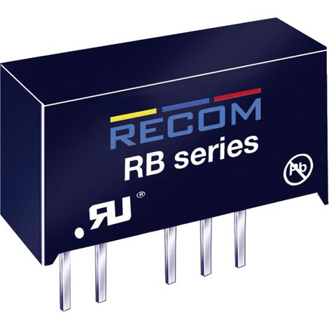 RECOM RB-1212S DC/DC-Wandler 12 V 12 V 0.084 A 1 W Anzahl Ausgänge: 1 x Inhalt 1 St.