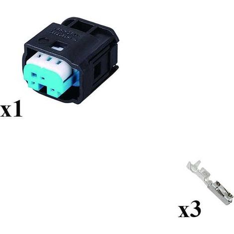 Kit Connecteur MQS series Mâle 3 Voies Cod B1