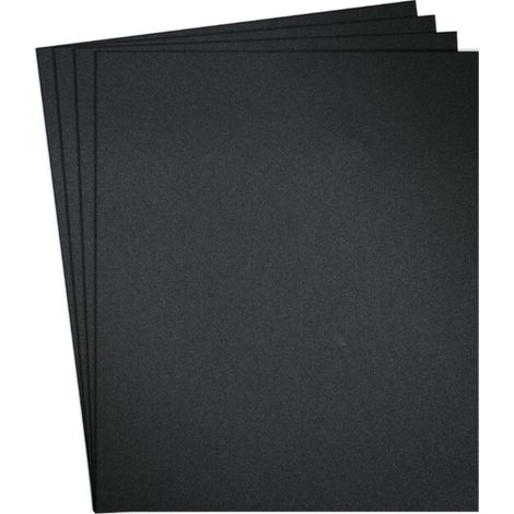 Feuilles de papier de verre imperméables P220, 50 pièces (1/2)