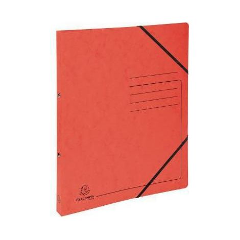 EXACOMPTA Ringbuch Exacompta DIN A4 Colorspankarton rot Exacompta DIN A4 Colorspankarton rot (1/4)