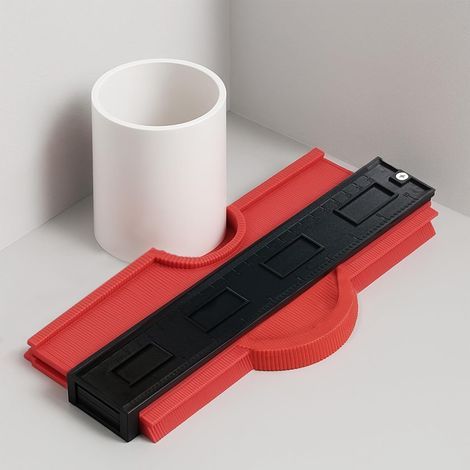 Professional 10-inch Contour Gauge – Profile Duplicator with locking system for precise work, tile laying, and metal fabrication. (1/5)