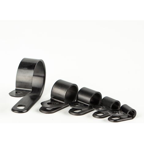 Mappa di approvvigionamento 200 pezzi Clip per cavi in ​​nylon tipo R per la gestione dei cavi - AquaForge (1/5)