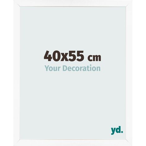 yd. - Cadre photo 40x55 - Blanc Mat - MDF - Bologna (1/5)